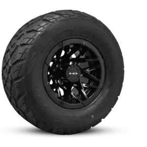 Exodus 20x10R10 on Canyon Gloss Black Milled Face_ANGLED
