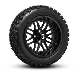 DURO DESERT 23x10x14 on THROTTLE 14x7 GLOSS BLACK angled copy